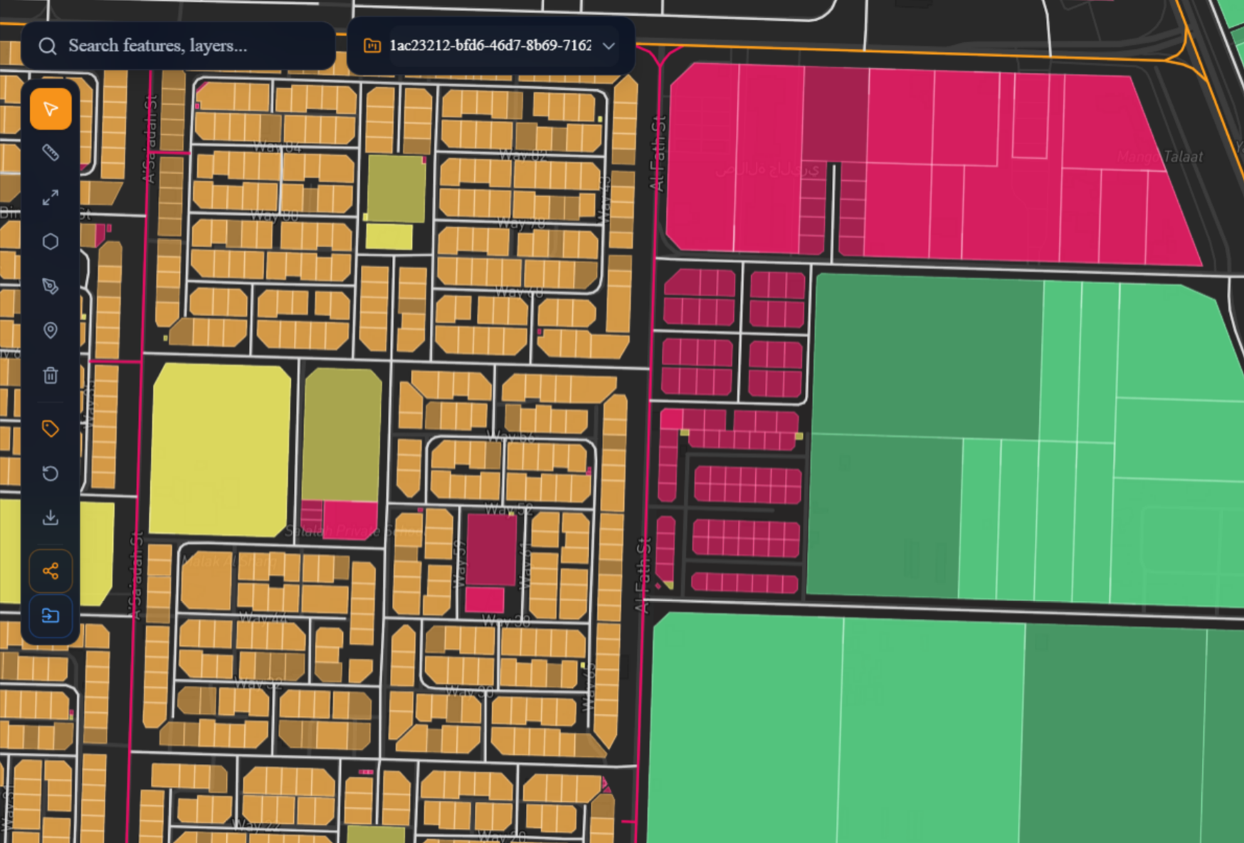 GeoMakani interface
